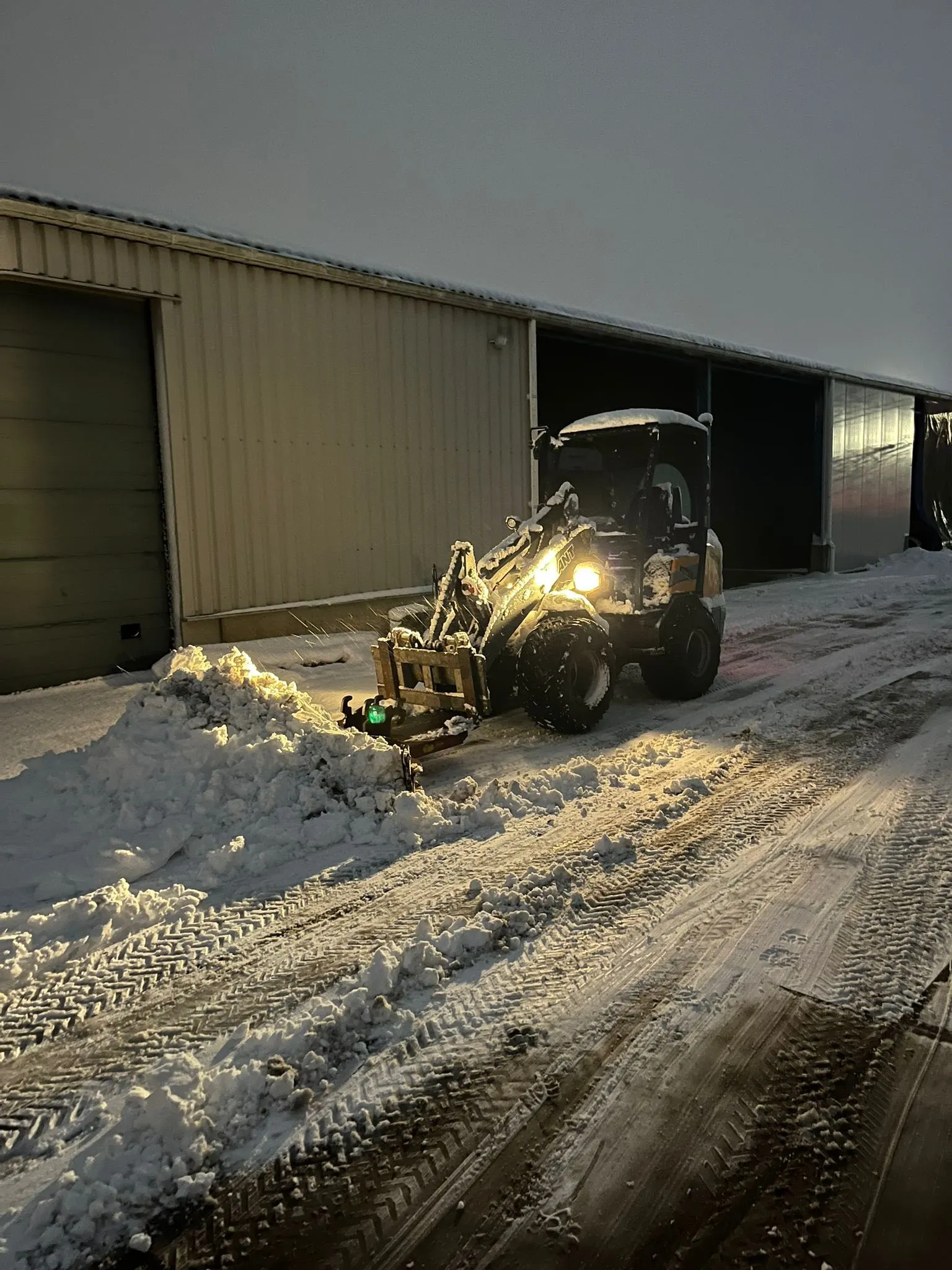 Sneeuwruimen en zoutstrooien