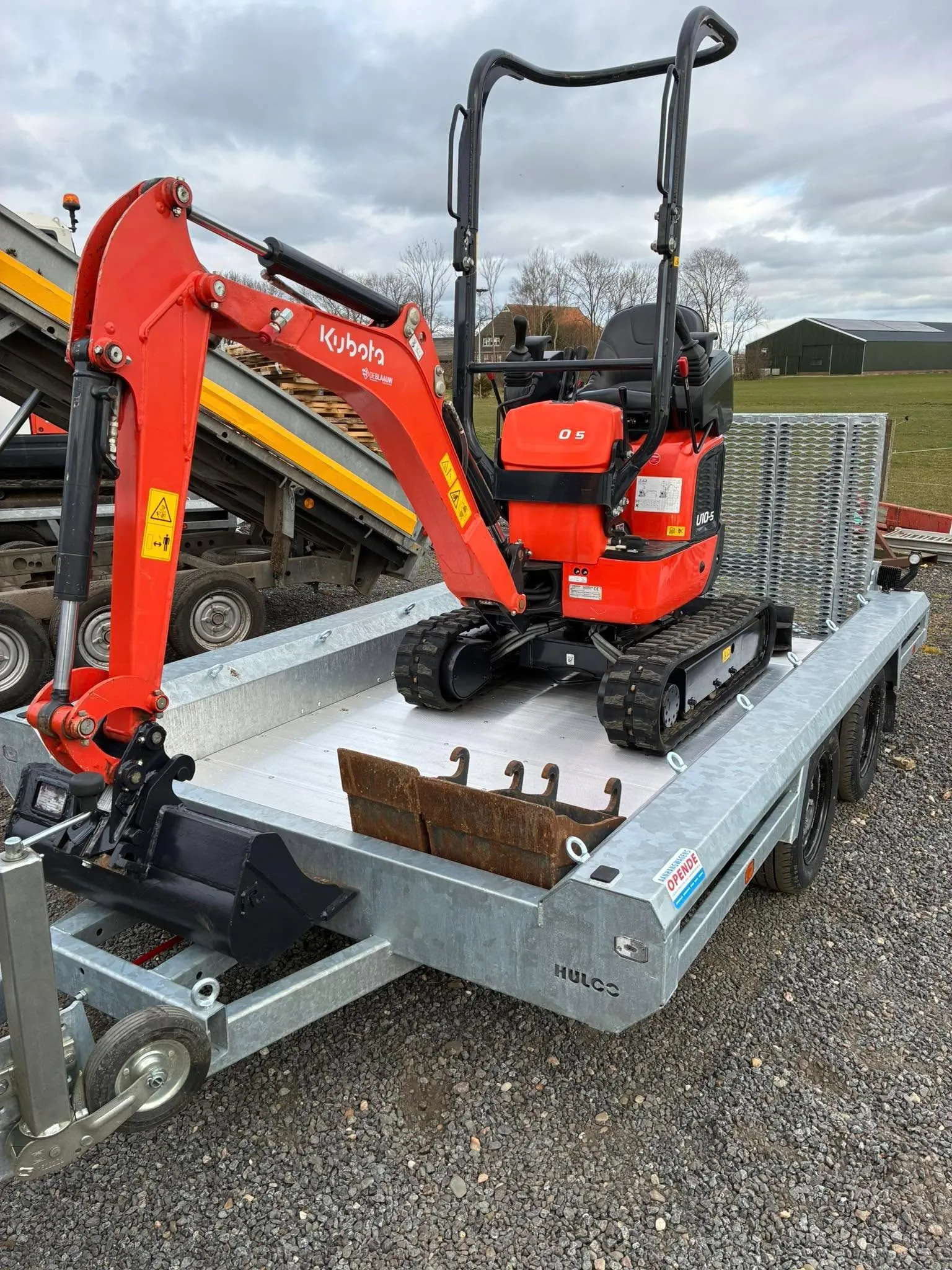 Minikraan vanaf 1.0 ton