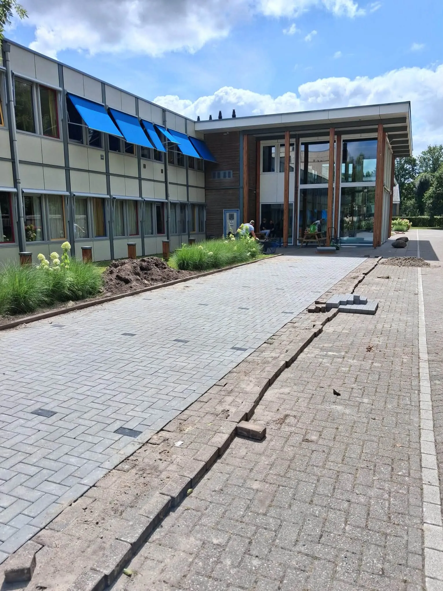 Bestrating en puinwerk