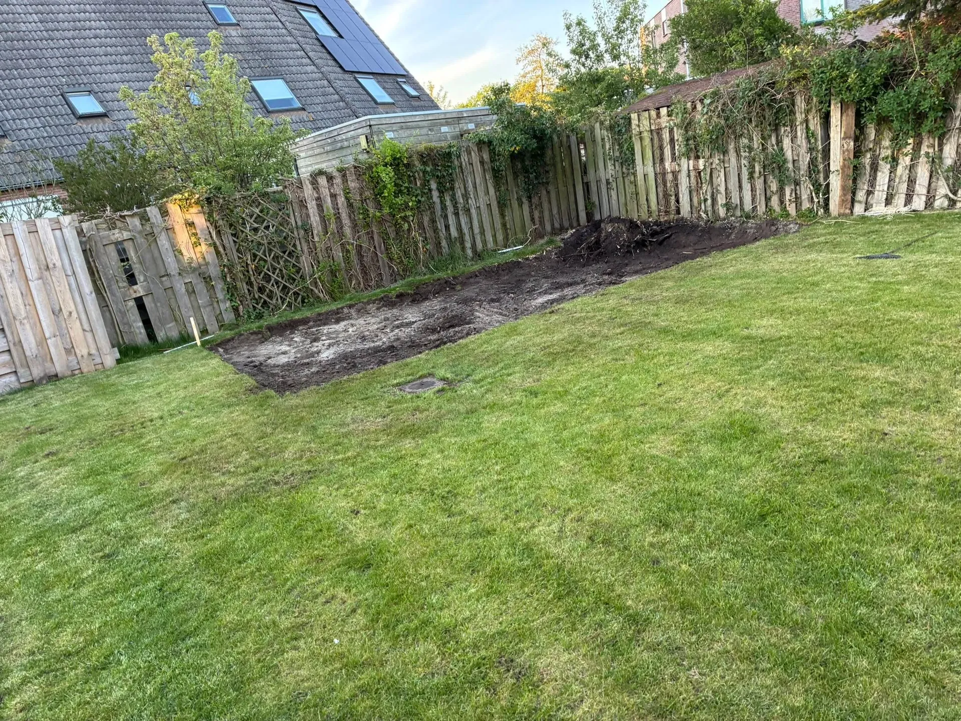 Grondwerk in de tuin — foto 2