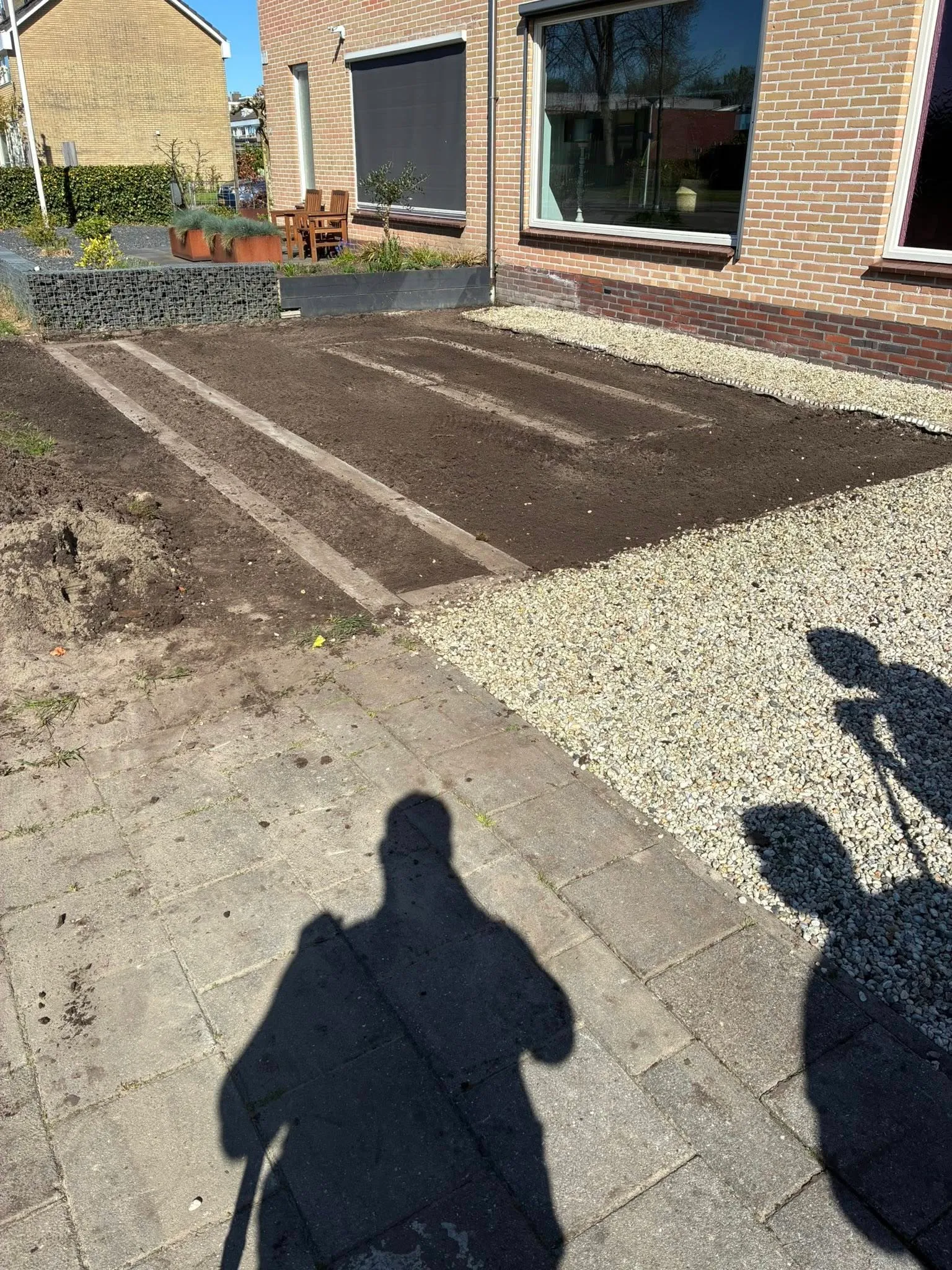 Aanleg van een terras — foto 2